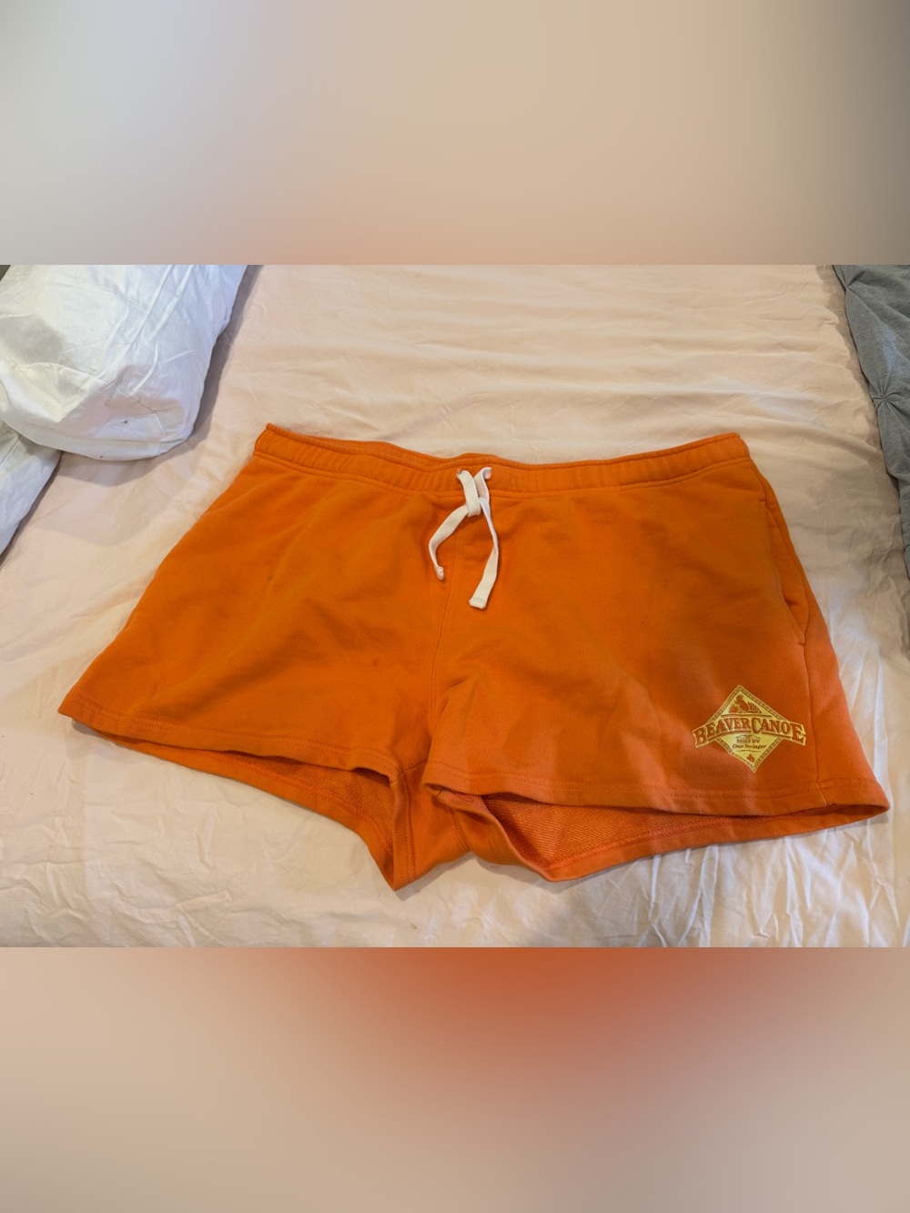 Orange Roots Women's Drawstring Lounge Shorts